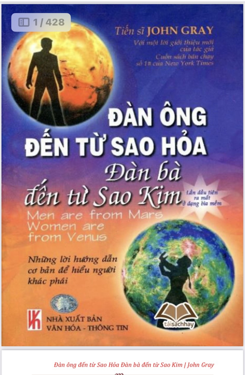 Đàn ông đến từ sao hỏa, đàn bà đến từ sao kim