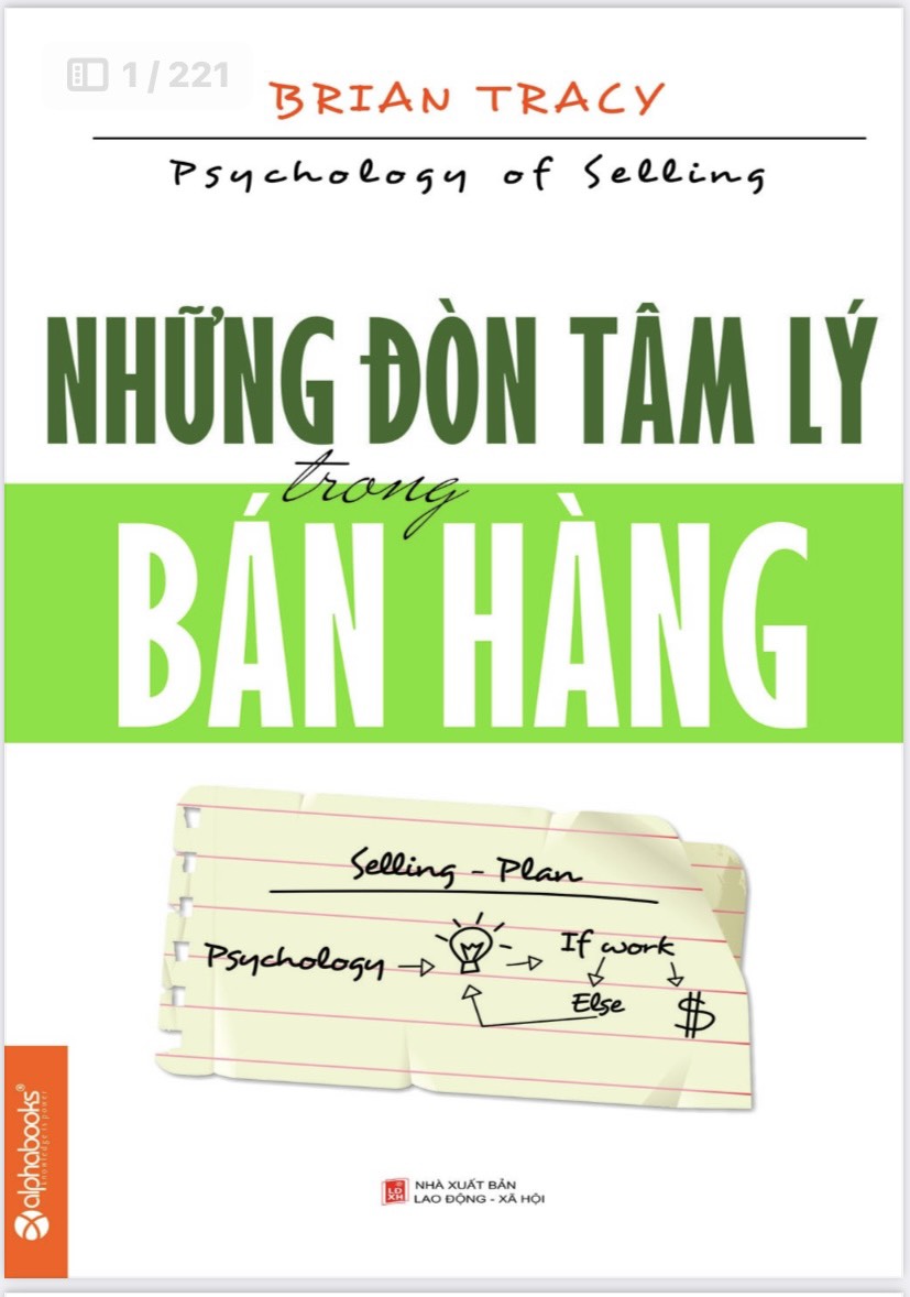 Nhưng đòn tâm lý trong bán hàng