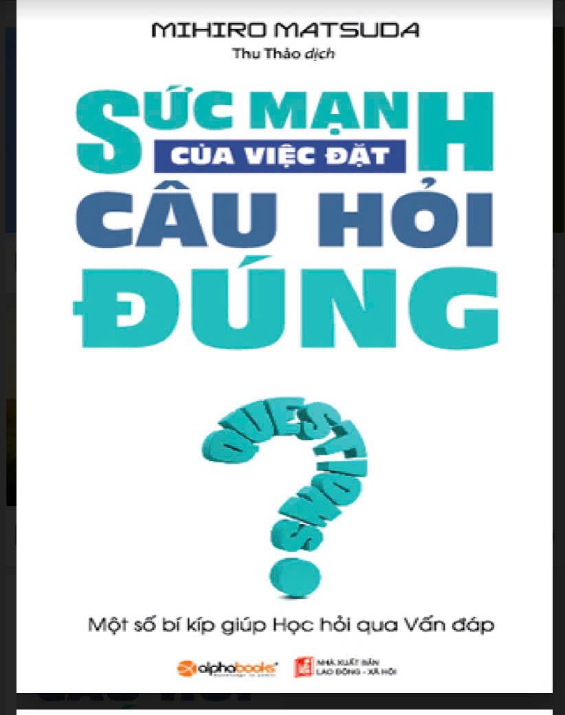 Sức mạnh của việc đặt câu hỏi đúng