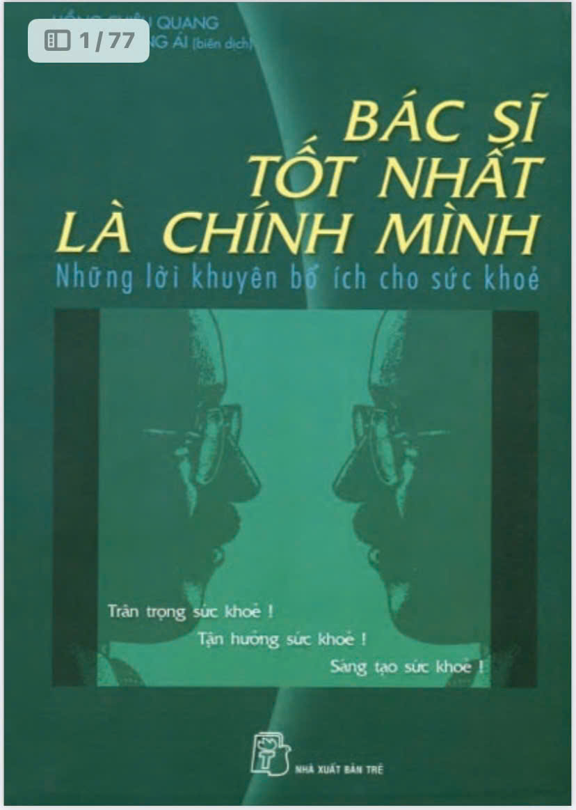 Bác sĩ tốt nhất là chính mình