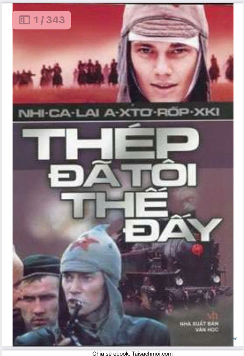 Thép đã tôi thế đấy