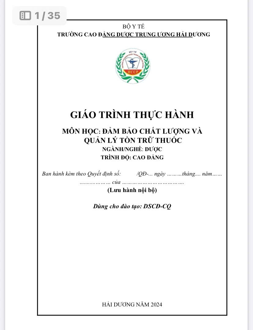 Thực hành Đảm bảo chất lượng và