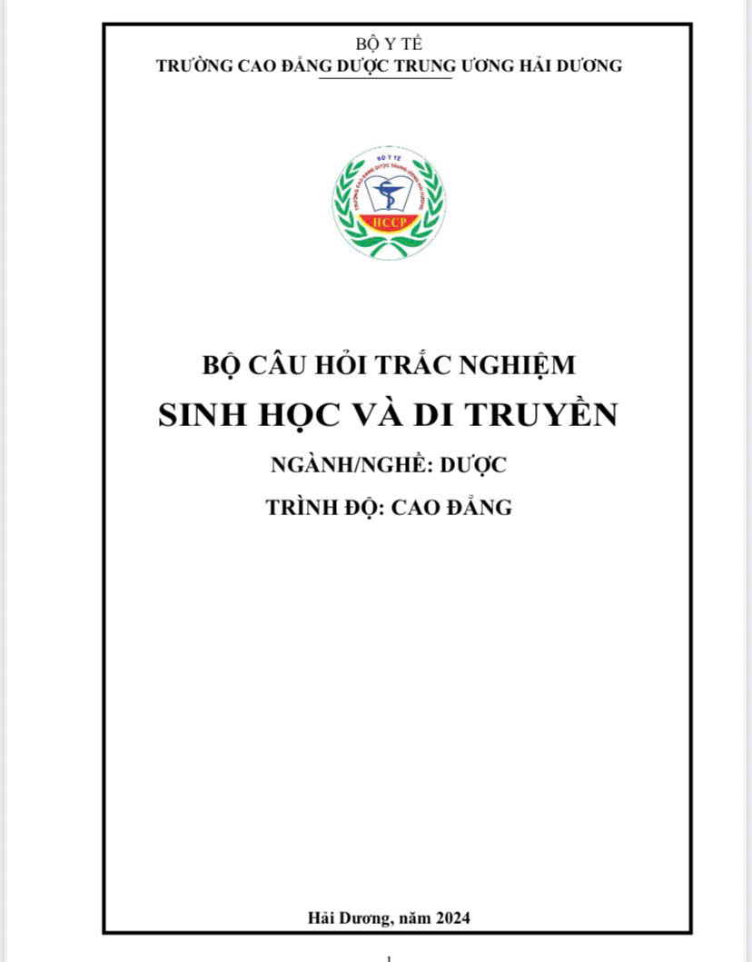 BCH Sinh học và di truyền
