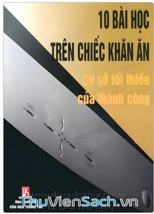 10 bài học trên chiếc khăn ăn