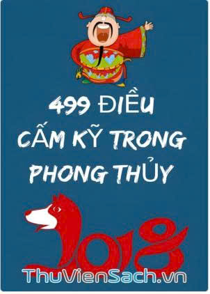 499 điều cấm kị trong phong thủy