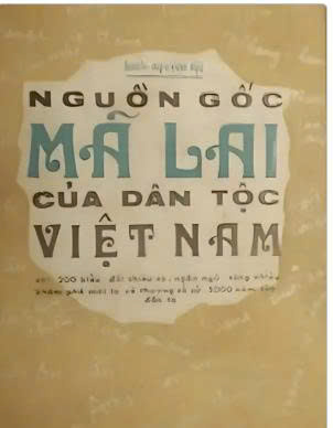 nguồn gôc Mã Lai của dân tộc Việt Nam