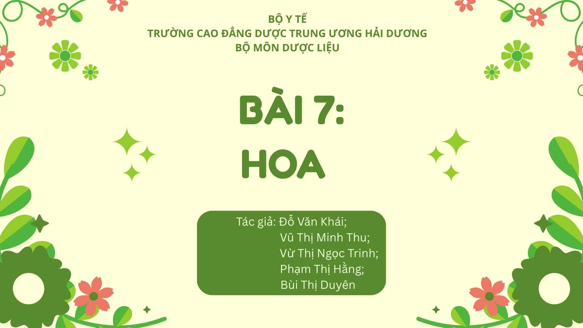 Hoa
