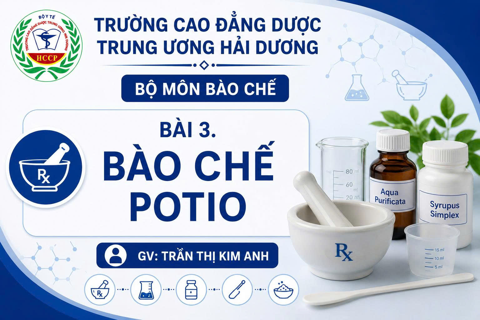 Bào chế potio
