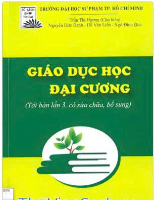 Giáo trình giáo dục học đại cương