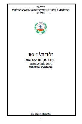 BCH Dược liệu