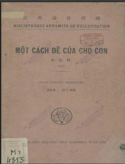 Một cách để của cho con