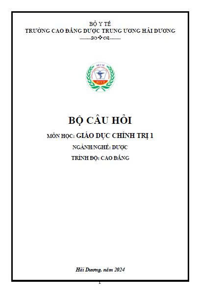 BCH Chính trị 1