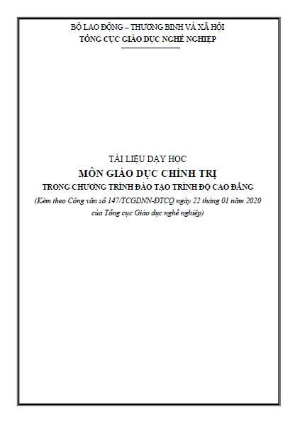 Giáo trình chính trị