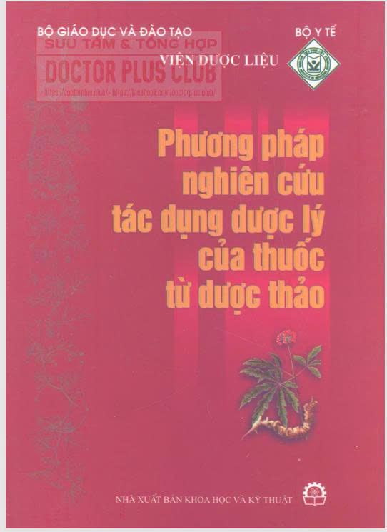 Phương pháp nghiên cứu tác dụng dược lý của ..
